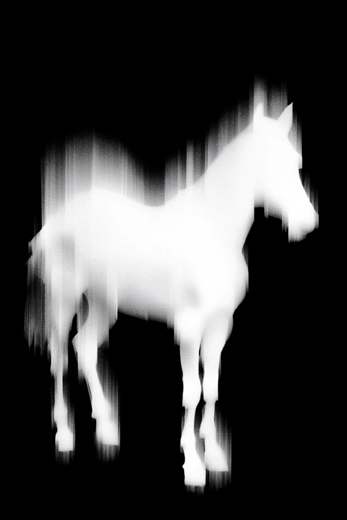 Spectral Luminescent Noir style AI image example 3
