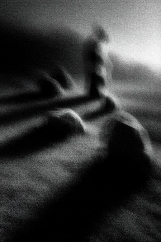 Visceral Spectral Noir style AI image example 2
