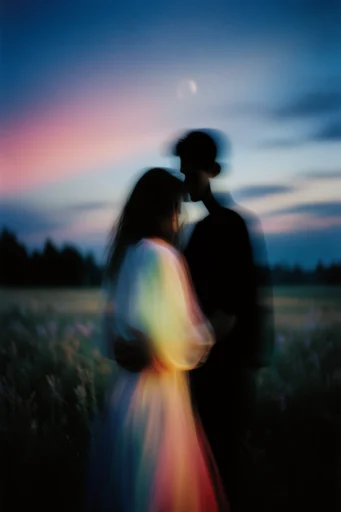 Ethereal Twilight Nostalgia style reference image — twilight gradient