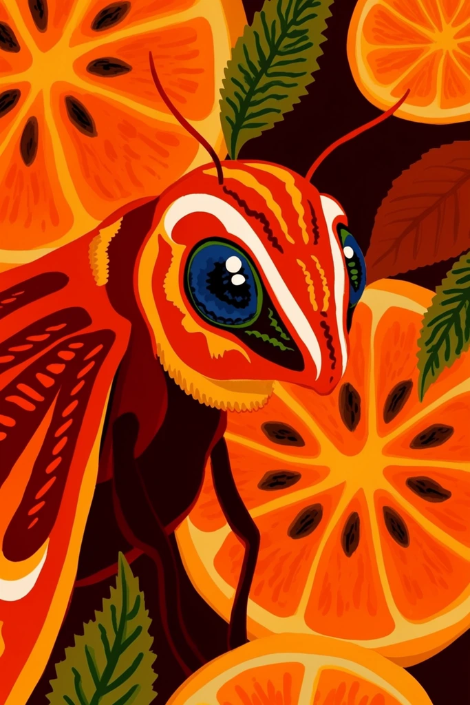 Luminous Gothic Maximalism style AI image example 3