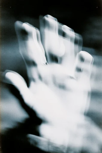Kinetic Indigo Noir style reference image — shutter drag