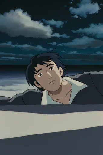 Midnight Cel Aesthetic style AI image example 2
