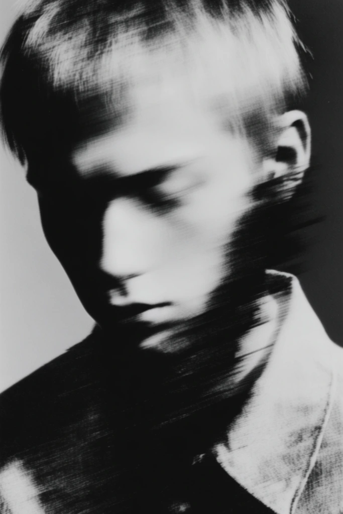 Kinetic Noir Abstraction style AI image example 1