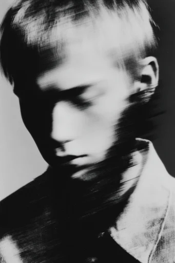 Kinetic Noir Abstraction moodboard — generate AI images in this style