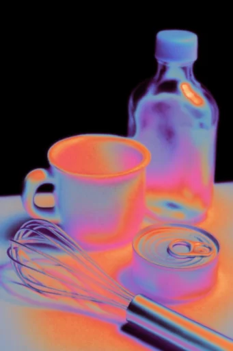 Thermal Liquid Chrome style reference image — liquid chrome