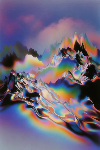 Chromatic Dream Haze style reference image — chromatic aberration