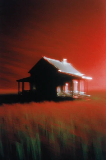 Ethereal Crimson Nocturne style AI image example 4