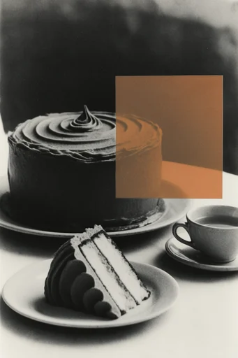 Monochrome Graphic Surrealism style reference image — cut-and-paste aesthetic