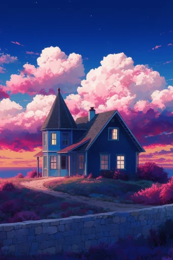 Nostalgic Twilight Surrealism style reference image — nostalgic atmosphere