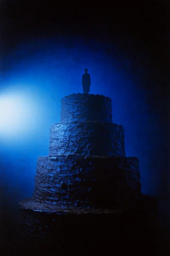 Monoliths of Cosmic Solitude style reference image — dreamlike melancholic atmosphere