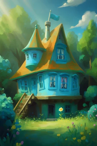 Enchanted Woodland Whimsy style AI image example 4