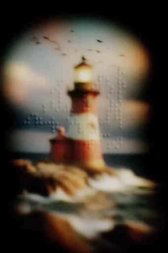 Tactile Ethereal Obscura style reference image — hazy atmospheric texture