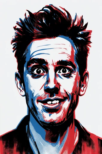 Raw Graphic Print Expressionism style reference image — high-contrast graphic art