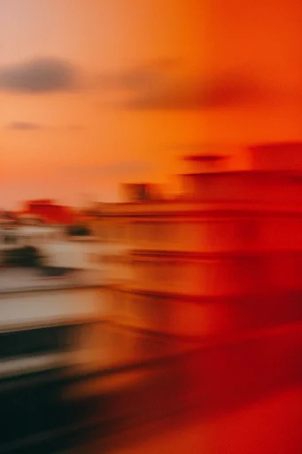 Ethereal Kinetic Nocturne style reference image — intentional camera movement
