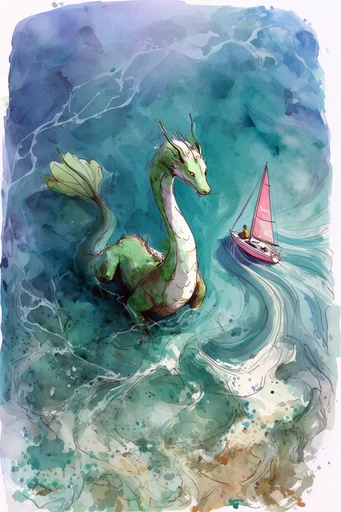 Ethereal Bio-Fluid Synthesis style reference image — surreal aquatic fantasy