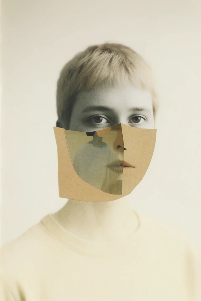 Surrealist Urban Collage style AI image example 1