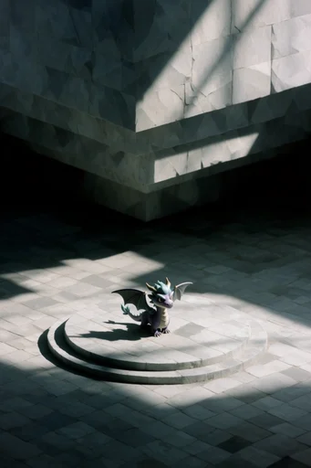Minimalist Brutalist Chiaroscuro style reference image — minimalist isolation