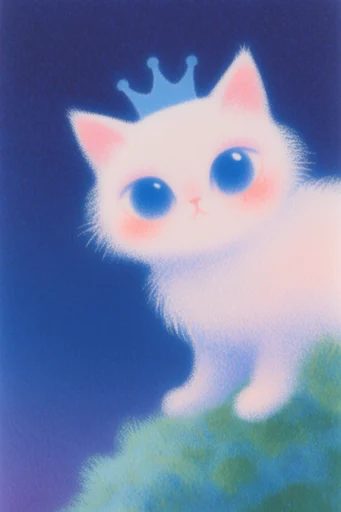 Luminous Nocturnal Dreamscape style reference image — soft-focus surrealism