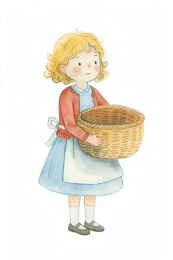 Cozy Whimsical Storybook style reference image — hand-crafted aesthetic