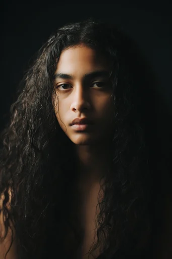 Intimate Chiaroscuro Portraits moodboard — generate AI images in this style