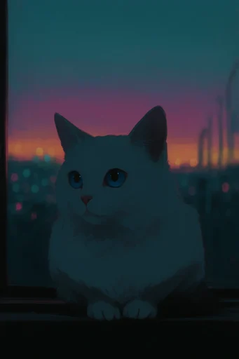 Melancholic Twilight Horizons style reference image — introspective mood