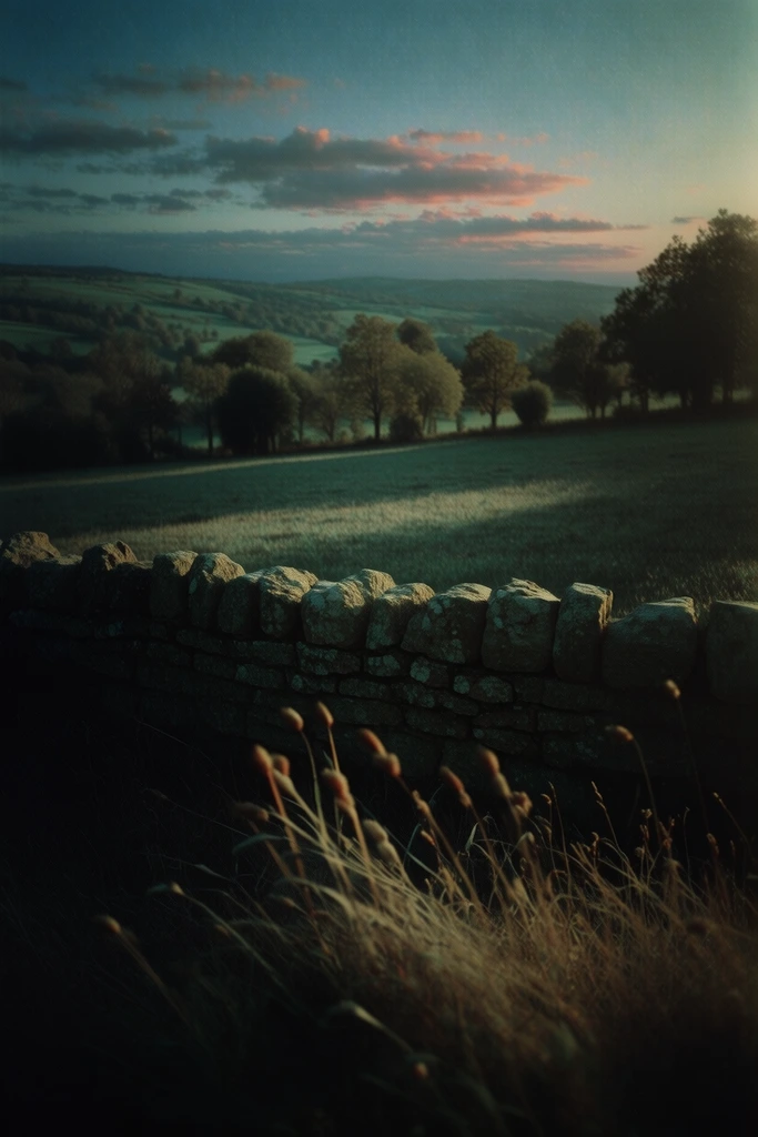 Cinematic Noir Realism style AI image example 2