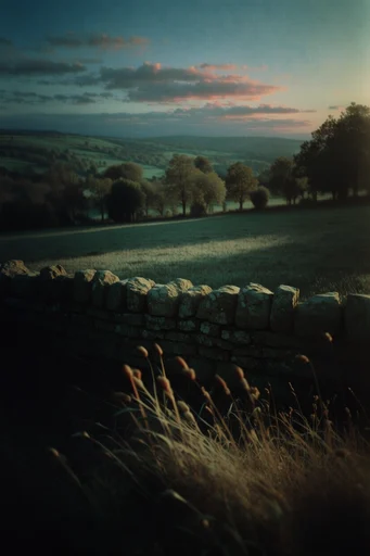 Cinematic Noir Realism style AI image example 2