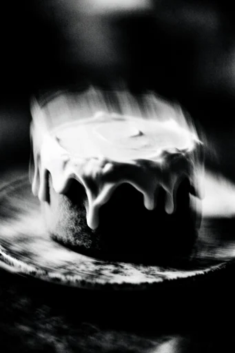 Spectral Kinetic Noir style reference image — surrealist noir