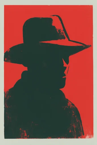 Crimson Noir Graphic moodboard — generate AI images in this style