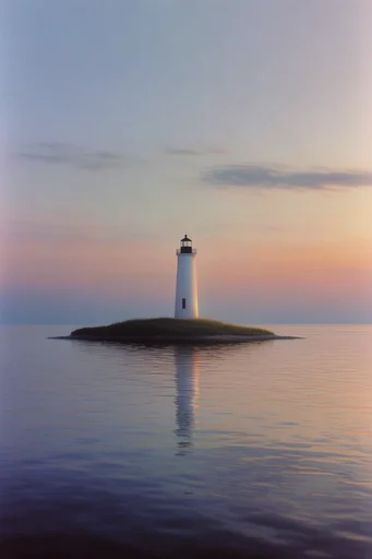 Ethereal Minimalist Gradient style reference image — dreamlike serenity