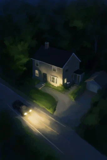 Cinematic Chiaroscuro Painterly style reference image — atmospheric cinematic mood