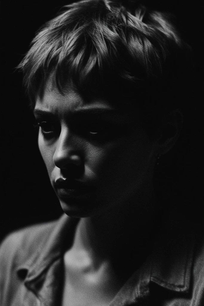 Surreal Noir Noir style AI image example 1