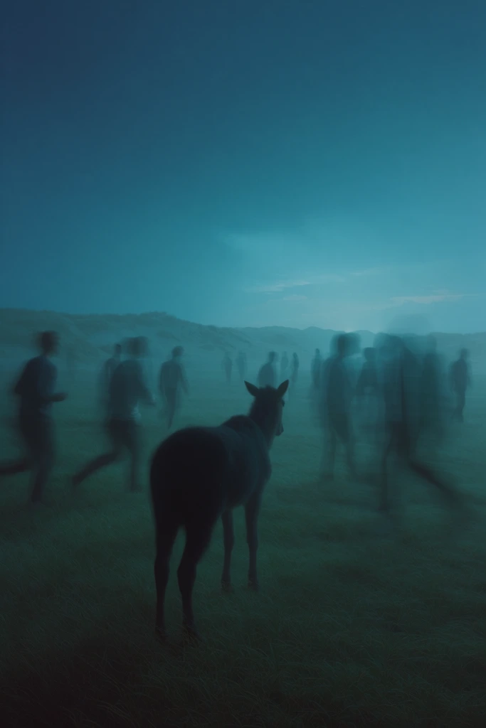 Spectral Twilight Surrealism style AI image example 3