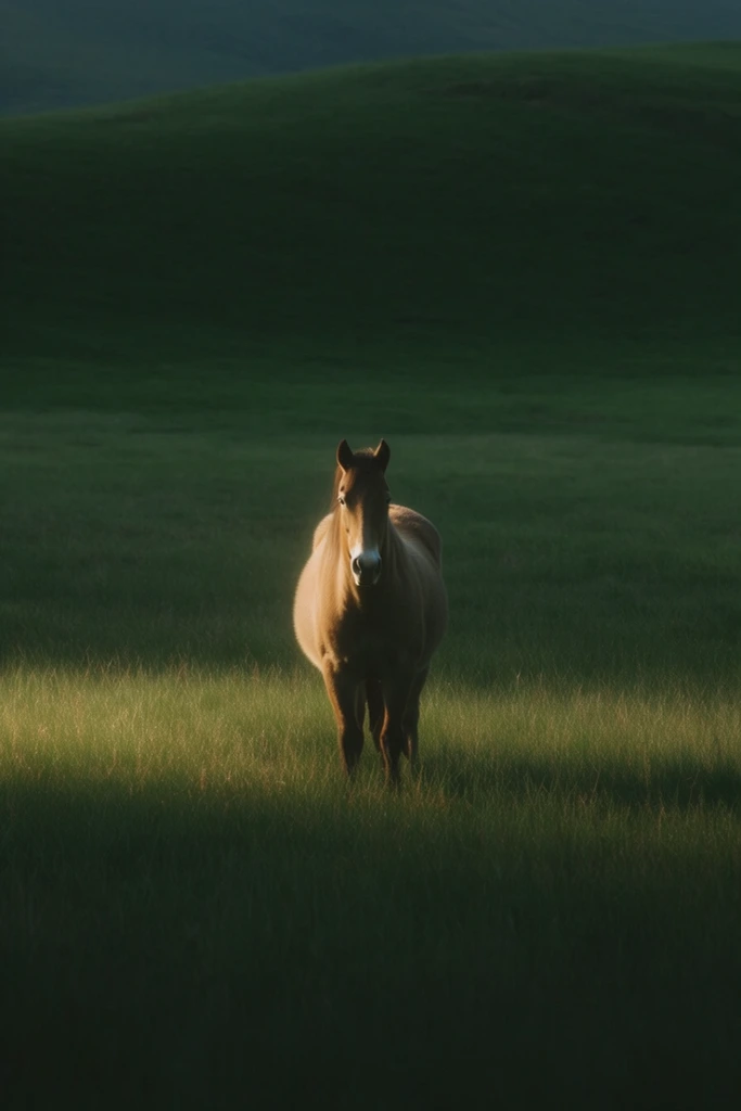 Cinematic Chiaroscuro Solitude style AI image example 3