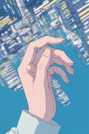 Surreal Pastel Dreamscape style reference image — clean line art