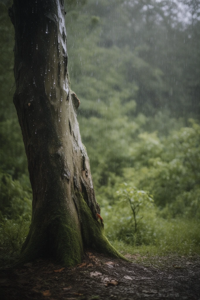 Misty Pastoral Melancholy style AI image example 2
