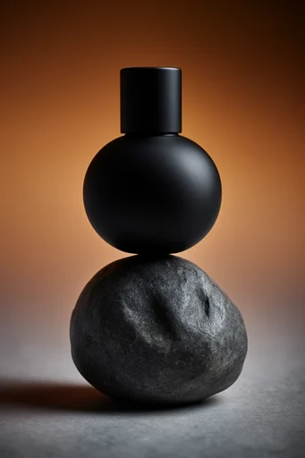 Surreal Amber Minimalist style reference image — dramatic chiaroscuro lighting