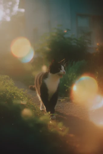 Luminous Analog Nostalgia style reference image — soft focus texture