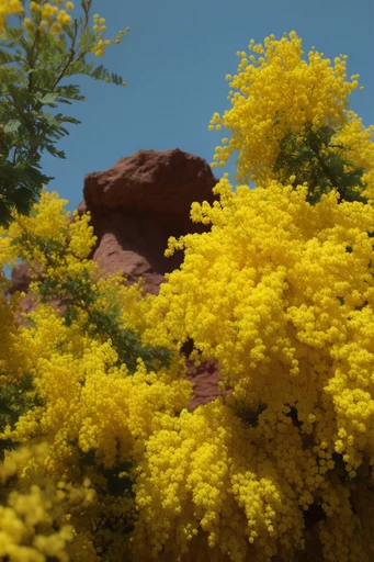 Surreal Citron Maximalism style reference image — surreal floral fusion