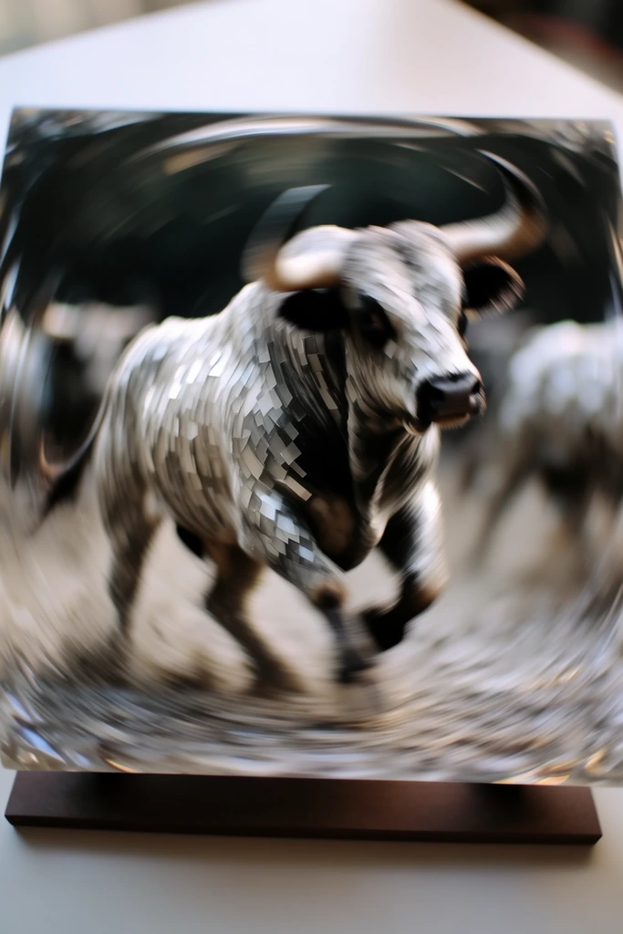Distorted Cinematic Realism style AI image example 3
