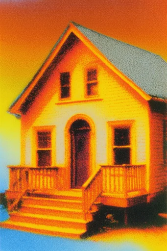 Luminous Thermal Surrealism style AI image example 4