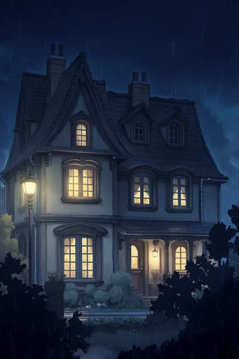 Cozy Twilight Fantasy style reference image — cozy fantasy atmosphere