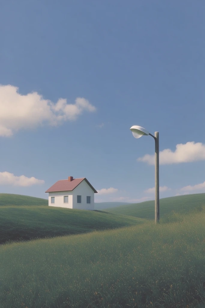 Liminal Surrealist Pastoral style AI image example 2