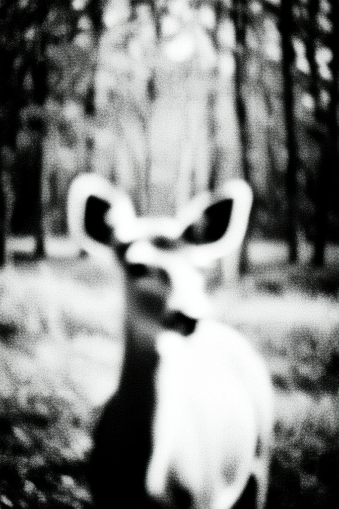 Obscured Monochrome Noir style AI image example 3