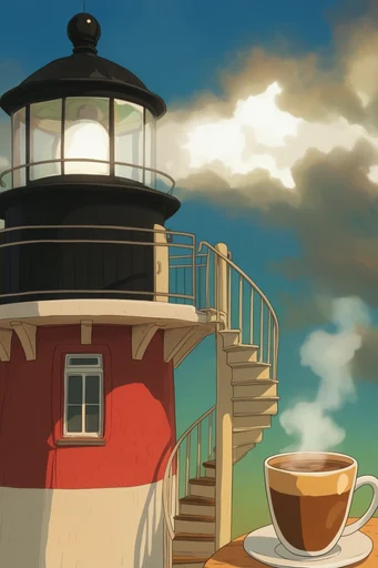 Nostalgic Anime Still Life style reference image — vibrant saturated palette