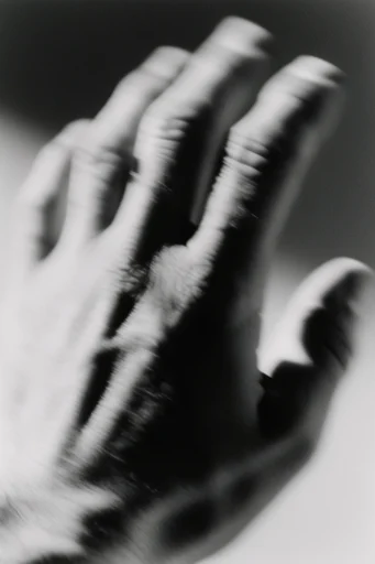 Kinetic Noir Grain style reference image — heavy film grain