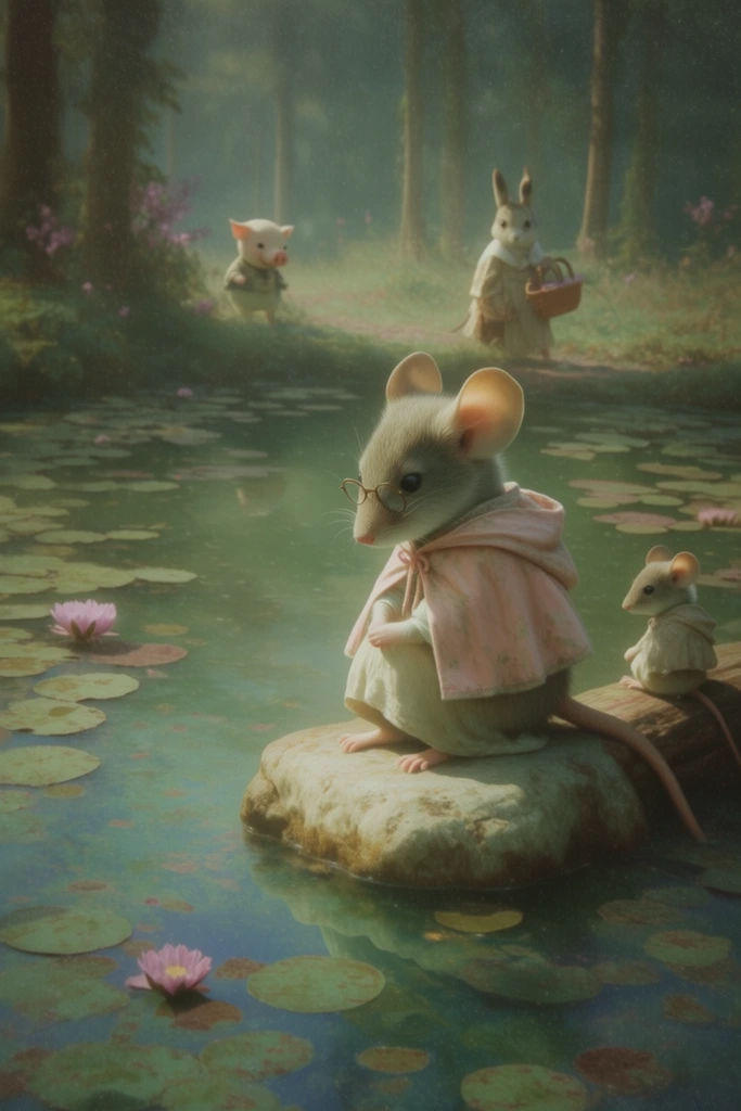 Mystical Folklore Dreamscape style AI image example 3