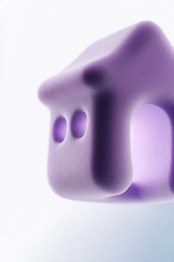 Organic Velvet Minimalism style AI image example 4