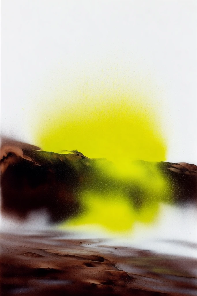 Radioactive Minimalist Blur style AI image example 2