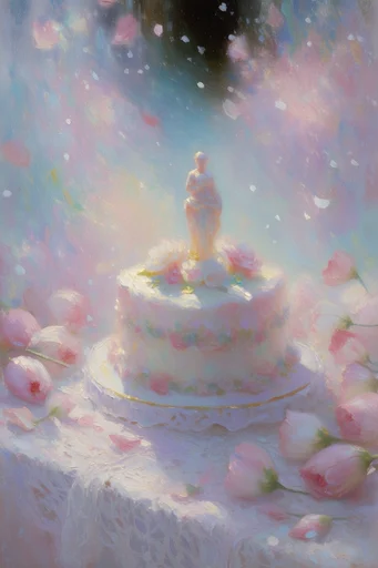 Luminous Nocturnal Impressionism style reference image — dreamy impressionism